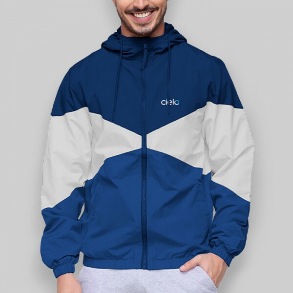 Jaqueta Corta Vento Recordes Azul Escuro 